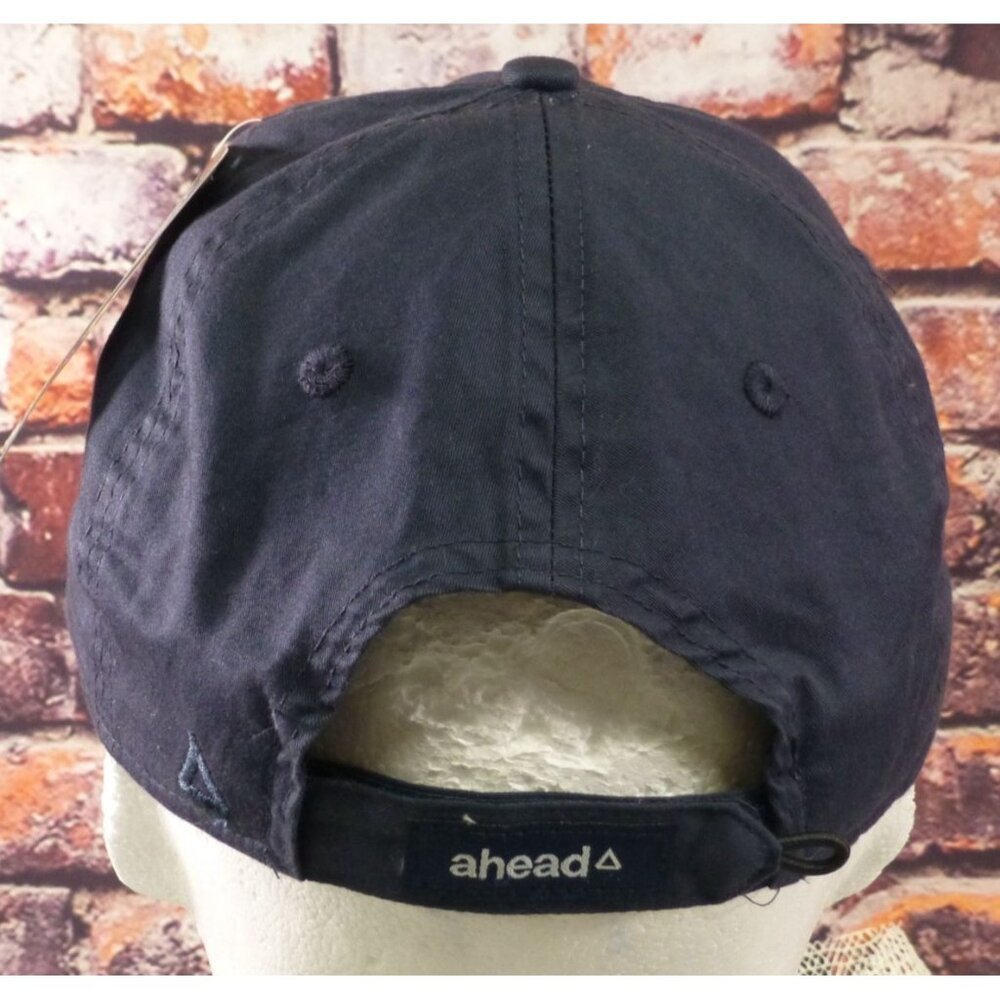 NWT Harrahs Cherokee Casinos Navy Baseball Cap Ahead Lightweight Classic Fit Adj - Picture 4 of 9